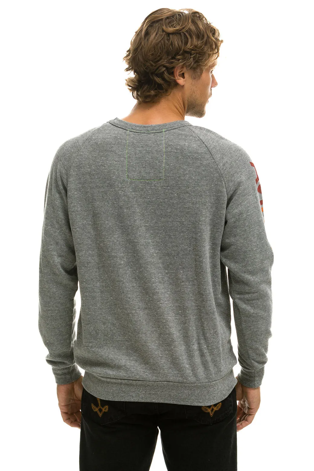 AVIATOR NATION SWEATSHIRT - HEATHER GREY sold by Aviator Nation product image thumbnail 5