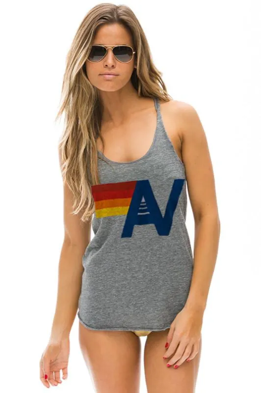 LOGO TANK - HEATHER GREY sold by Aviator Nation