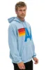 LOGO STITCH PULLOVER RELAXED HOODIE - ICE sold by Aviator Nation