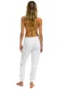 LOGO SWEATPANTS - WHITE sold by Aviator Nation