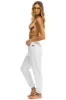 LOGO SWEATPANTS - WHITE sold by Aviator Nation