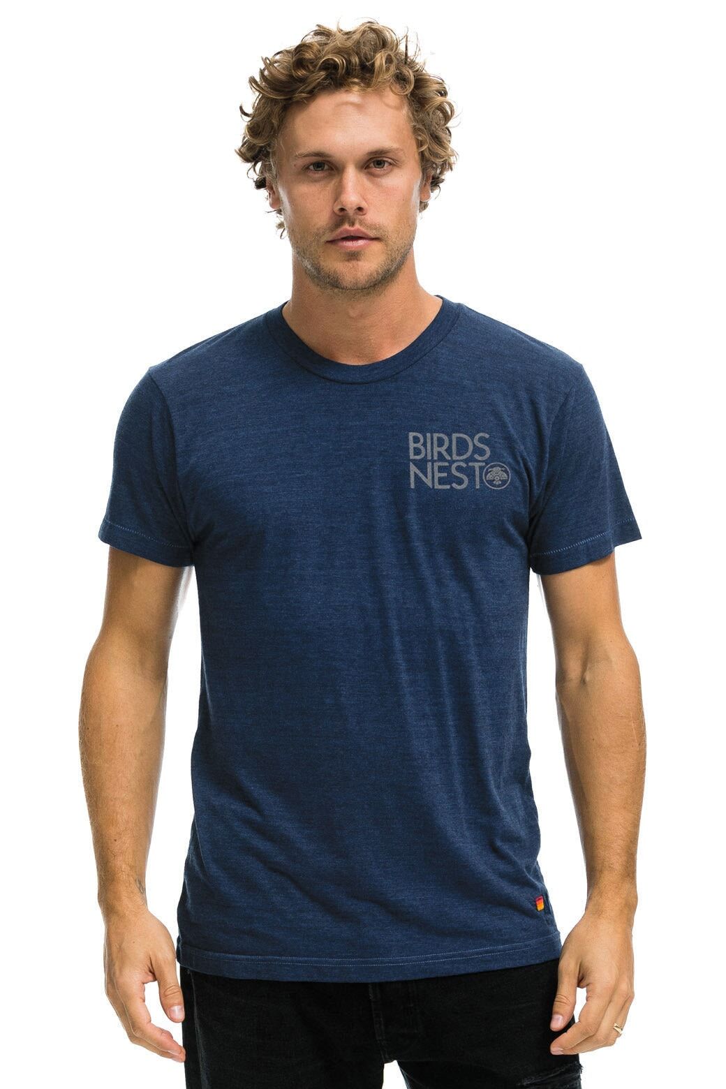 WMPXO 2024 BIRDS NEST CREW TEE SHIRT - NAVY sold by Aviator Nation product image thumbnail 2