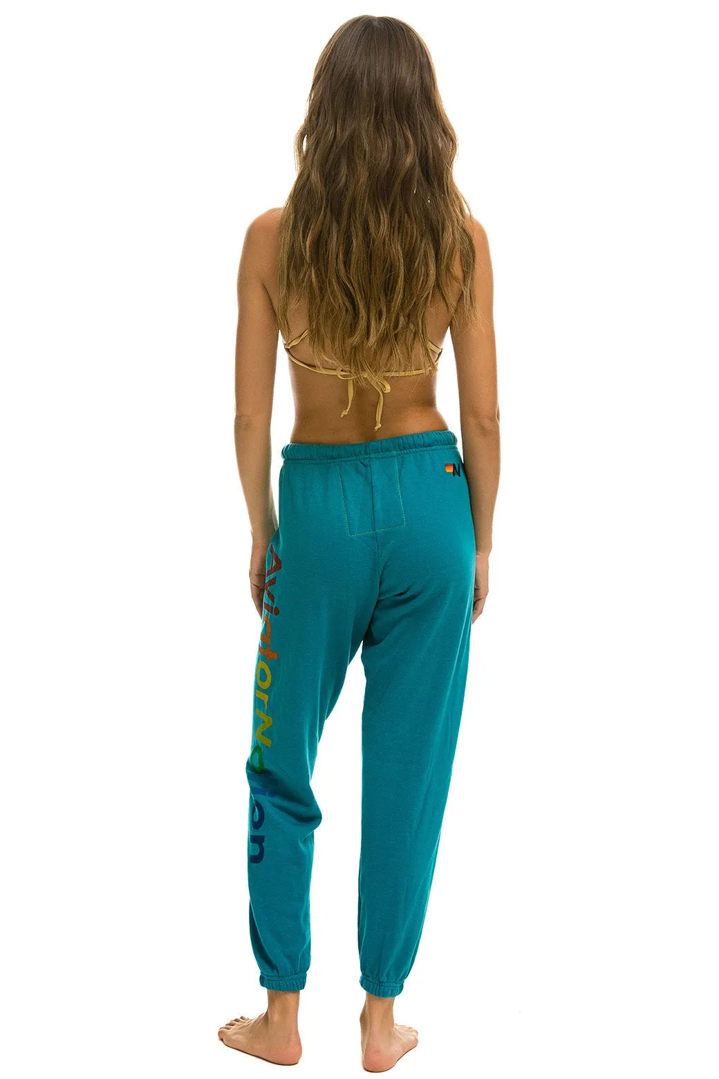 AVIATOR NATION MILL VALLEY SWEATPANTS - TEAL sold by Aviator Nation product image thumbnail 3