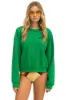 YPO 24 RELAXED CREW SWEATSHIRT - KELLY GREEN sold by Aviator Nation