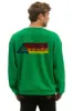 YPO 24 RELAXED CREW SWEATSHIRT - KELLY GREEN sold by Aviator Nation