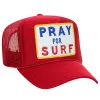 PRAY FOR SURF VINTAGE TRUCKER HAT sold by Aviator Nation