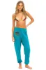 AVIATOR NATION LAGUNA BEACH SWEATPANTS - TEAL sold by Aviator Nation