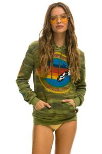 AVIATOR NATION PULLOVER HOODIE - CAMO sold by Aviator Nation
