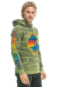AVIATOR NATION PULLOVER HOODIE - CAMO sold by Aviator Nation