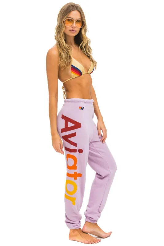 AVIATOR NATION 2 SWEATPANTS - MAUVE sold by Aviator Nation