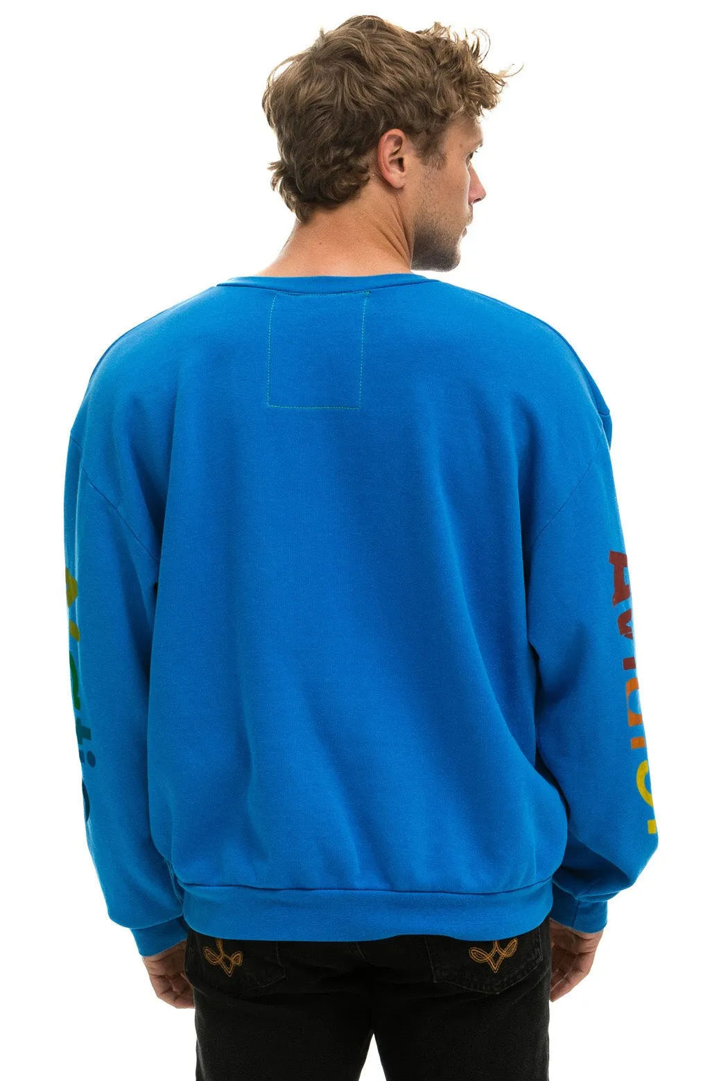AVIATOR NATION RELAXED CREW SWEATSHIRT - OCEAN sold by Aviator Nation product image thumbnail 4