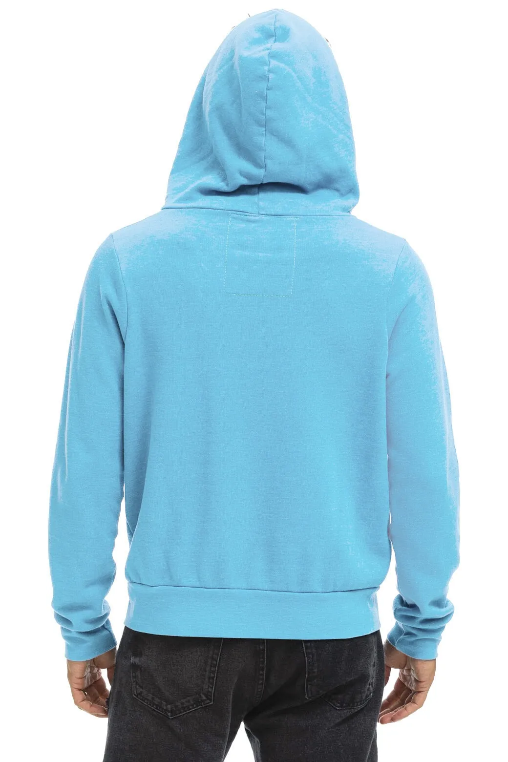 5 STRIPE HOODIE - SKY // YELLOW // PURPLE sold by Aviator Nation product image thumbnail 3