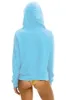 5 STRIPE HOODIE - SKY // YELLOW // PURPLE sold by Aviator Nation