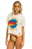 SIGNATURE BOYFRIEND TEE - VINTAGE WHITE sold by Aviator Nation