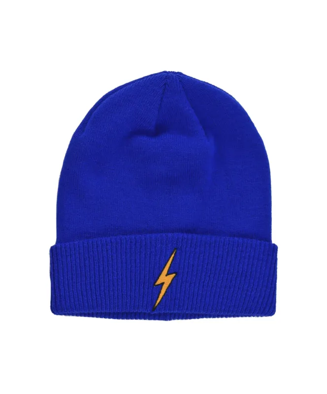 BOLT BEANIE - ROYAL sold by Aviator Nation