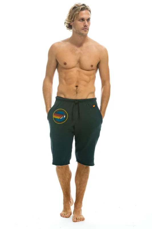 MEN'S AVIATOR NATION SWEATSHORTS - CHARCOAL sold by Aviator Nation