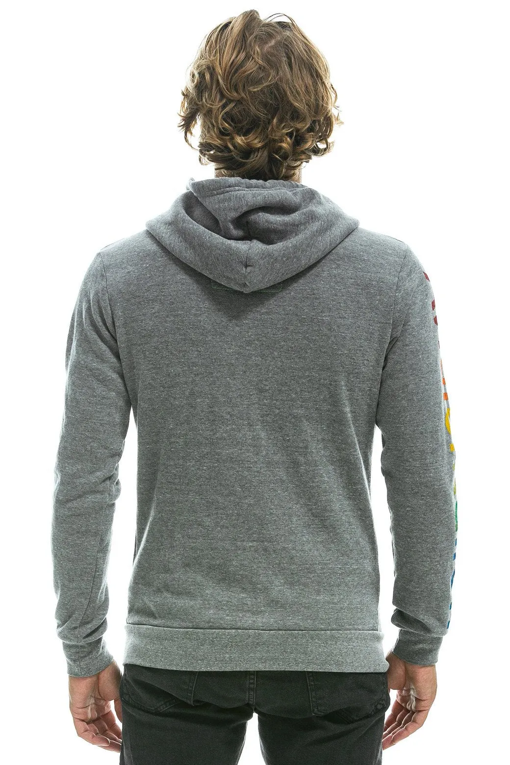 AVIATOR NATION AUSTIN HOODIE - HEATHER GREY sold by Aviator Nation product image thumbnail 5