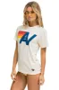 LOGO TEE - VINTAGE WHITE sold by Aviator Nation