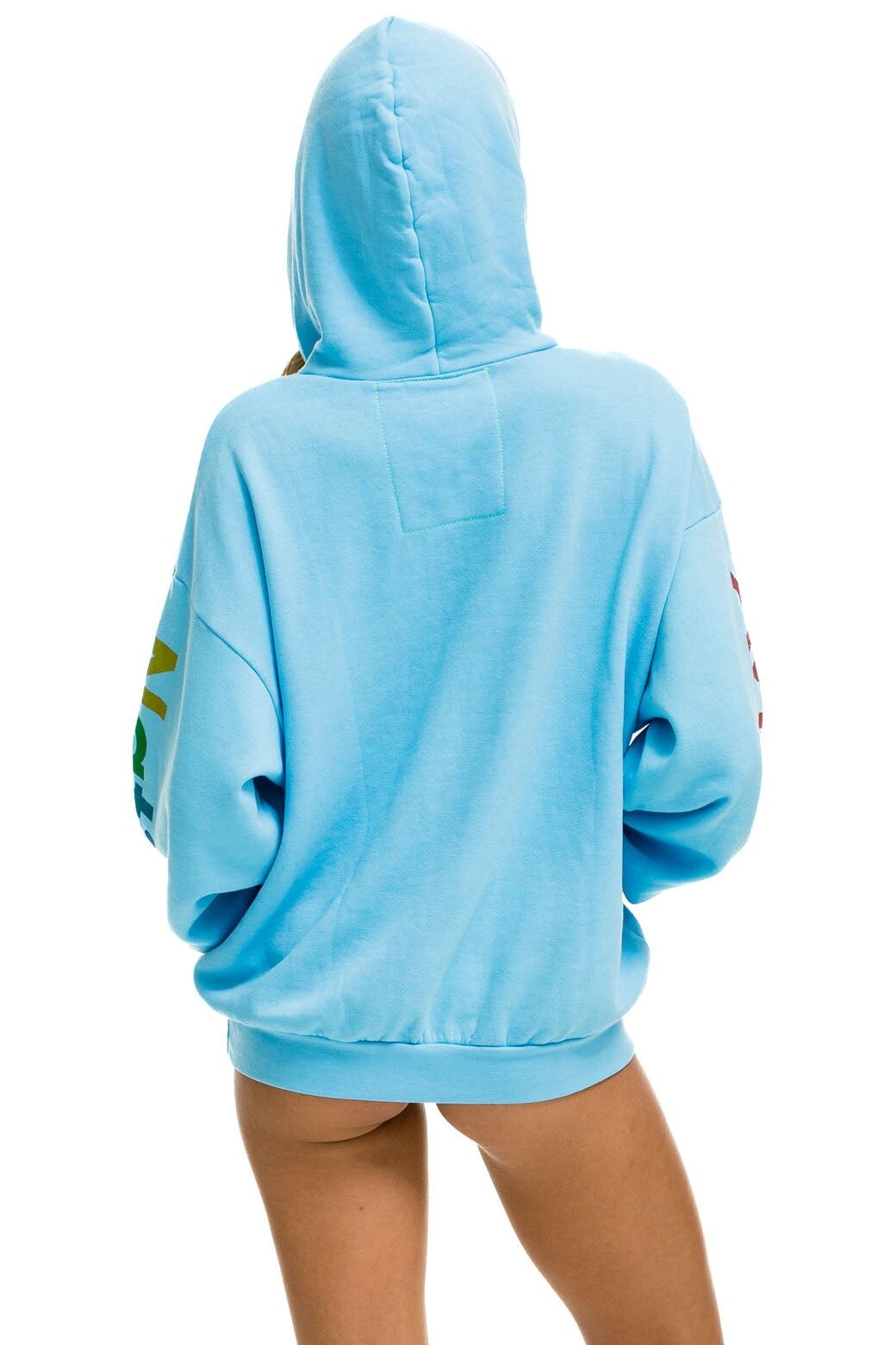 AVIATOR NATION RELAXED PULLOVER HOODIE - SKY sold by Aviator Nation product image thumbnail 5