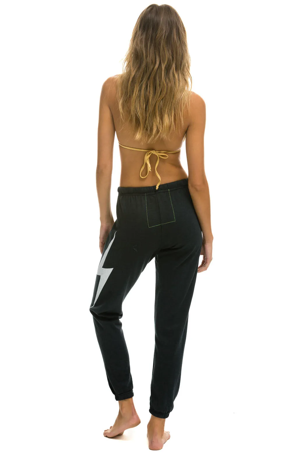 BOLT SWEATPANTS - CHARCOAL sold by Aviator Nation product image thumbnail 4