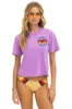 WASTE MANAGEMENT OPEN 2024 BOYFRIEND TEE - NEON PURPLE sold by Aviator Nation