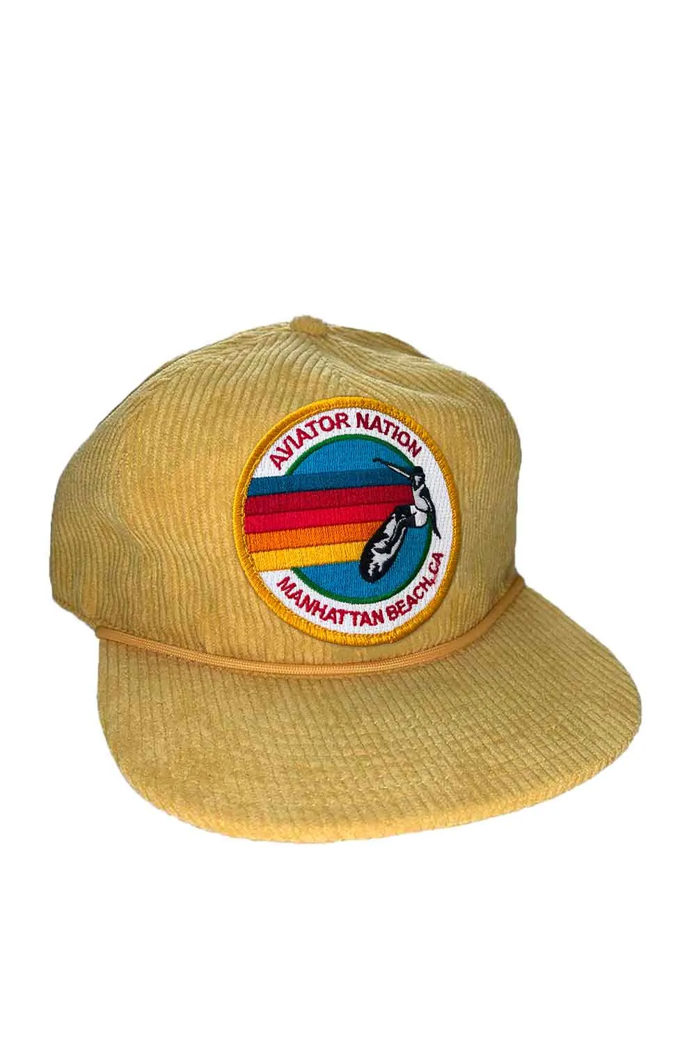 SIGNATURE MANHATTAN BEACH VINTAGE CORDUROY TRUCKER sold by Aviator Nation
