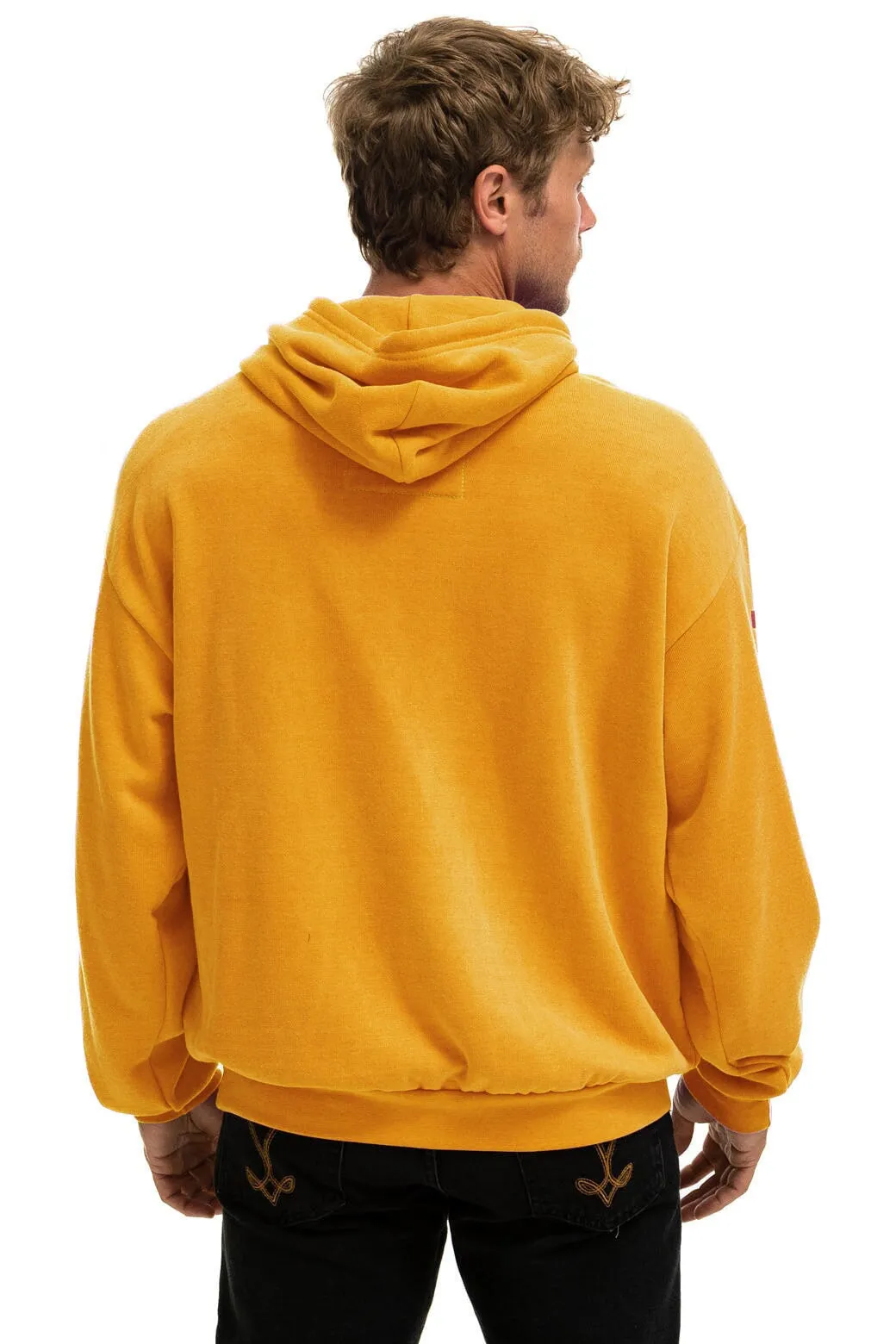 AVIATOR NATION NEW YORK CITY RELAXED PULLOVER HOODIE - GOLD sold by Aviator Nation product image thumbnail 4
