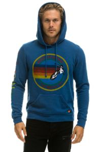 AVIATOR NATION LA JOLLA PULLOVER HOODIE - ROYAL sold by Aviator Nation