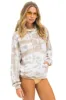 HAND DYED PULLOVER HOODIE RELAXED - TIE DYE SAND sold by Aviator Nation