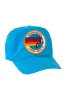 SIGNATURE LAGUNA BEACH VINTAGE NYLON TRUCKER HAT sold by Aviator Nation