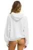 BOLT STITCH PULLOVER HOODIE - WHITE sold by Aviator Nation