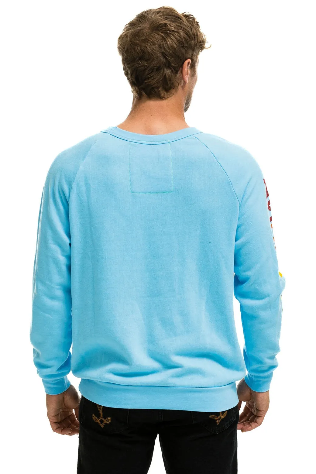 AVIATOR NATION NEW YORK CITY CREW SWEATSHIRT - SKY sold by Aviator Nation product image thumbnail 4
