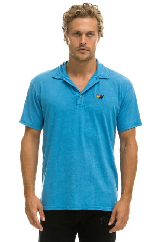 AVIATOR NATION POLO - OCEAN sold by Aviator Nation