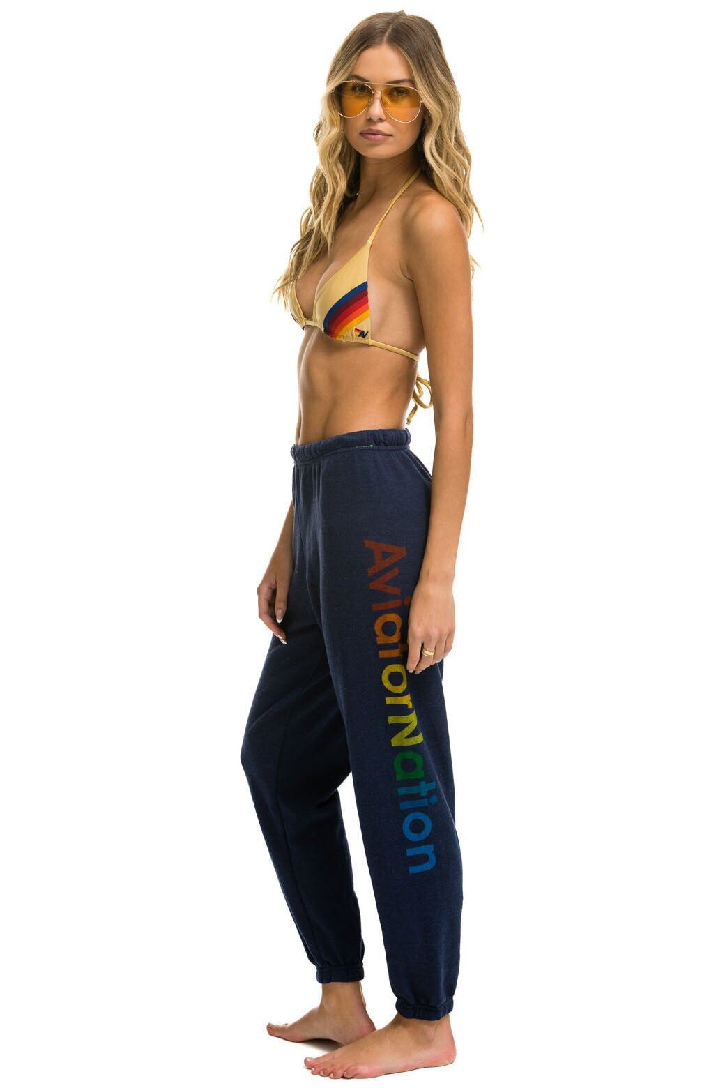 AVIATOR NATION LB - SWEATPANTS NVY sold by Aviator Nation product image thumbnail 3