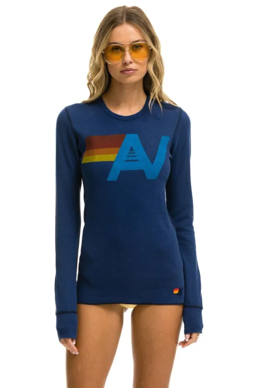 LOGO THERMAL - NAVY sold by Aviator Nation
