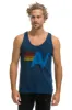 MEN'S LOGO TANK - NAVY sold by Aviator Nation