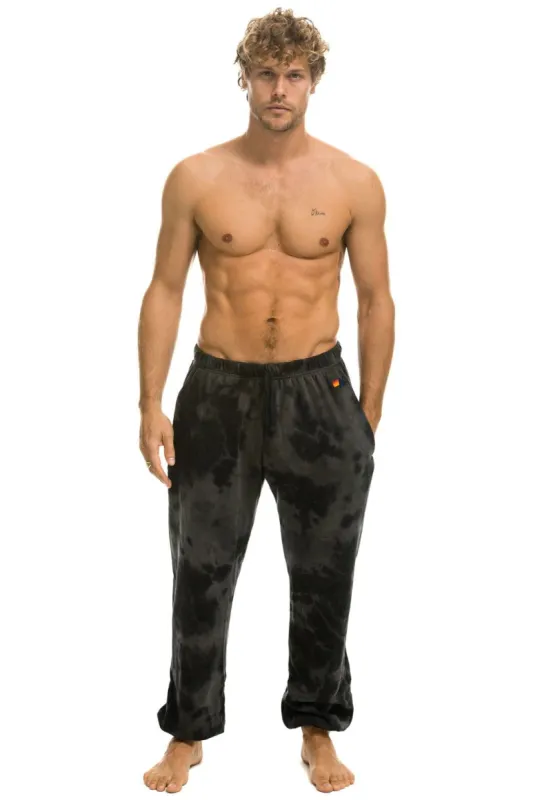 HAND DYED SWEATPANTS - VINTAGE CHARCOAL sold by Aviator Nation