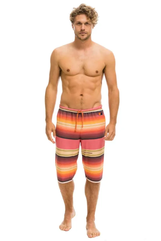 MEN'S TULUM SWEATSHORTS - PINK sold by Aviator Nation