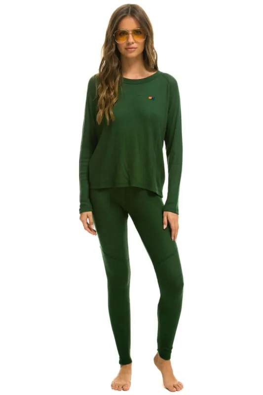 THERMAL BASE LAYER SET - FOREST sold by Aviator Nation