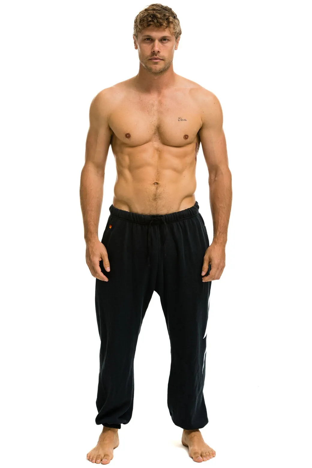 BOLT SWEATPANTS - CHARCOAL sold by Aviator Nation product image thumbnail 2
