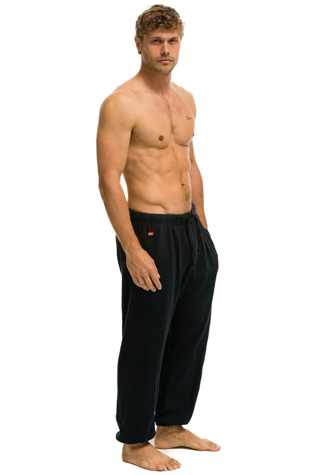 BOLT SWEATPANTS - CHARCOAL sold by Aviator Nation product image thumbnail 4