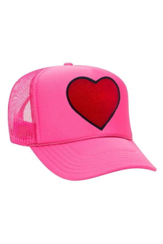 HEART - VINTAGE LOW RISE TRUCKER sold by Aviator Nation