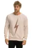 BOLT CREW SWEATSHIRT - SAND // MOCHA sold by Aviator Nation