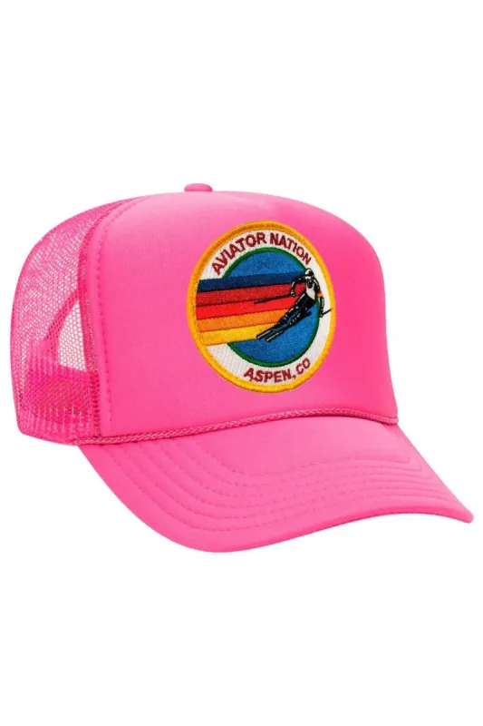 AVIATOR NATION ASPEN TRUCKER HAT sold by Aviator Nation
