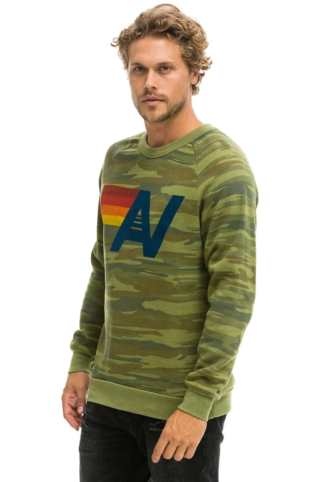 LOGO SWEATSHIRT - CAMO sold by Aviator Nation product image thumbnail 3