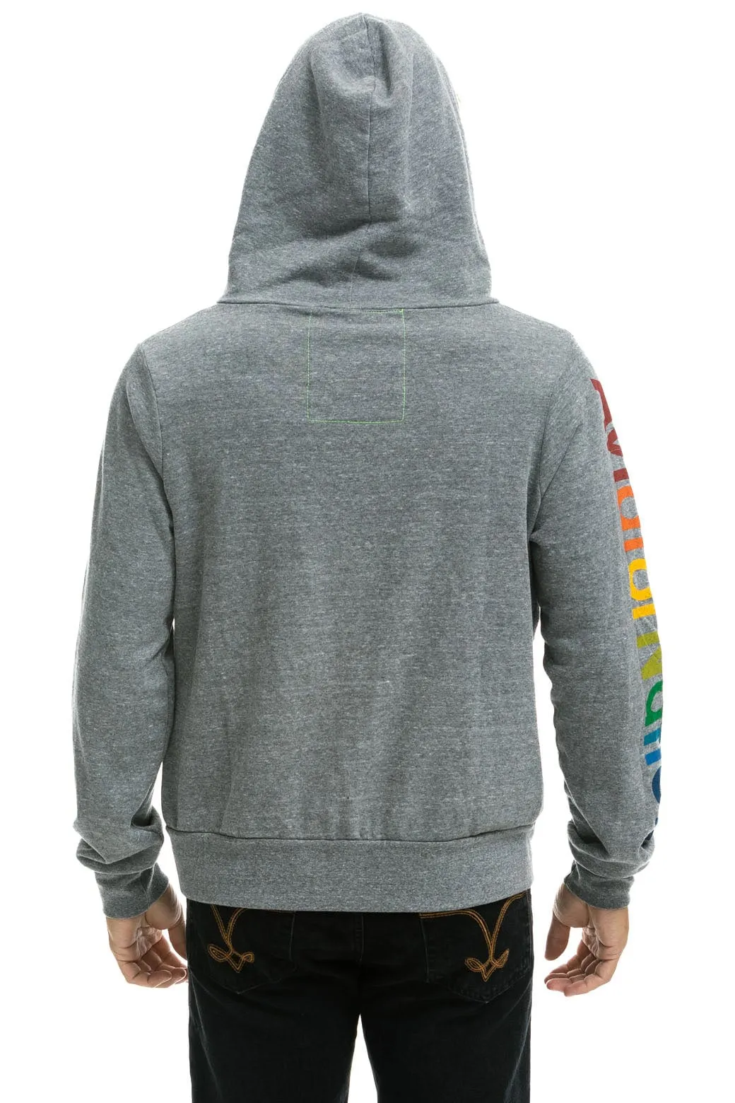 AVIATOR NATION MILL VALLEY HEATHER GREY HOODIE - HEATHER GREY sold by Aviator Nation product image thumbnail 4