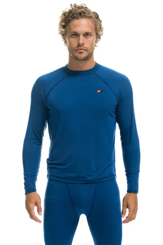 MICRO MODAL BASE LAYER TOP - ROYAL sold by Aviator Nation