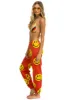 SMILEY REPEAT SWEATPANTS - RED sold by Aviator Nation