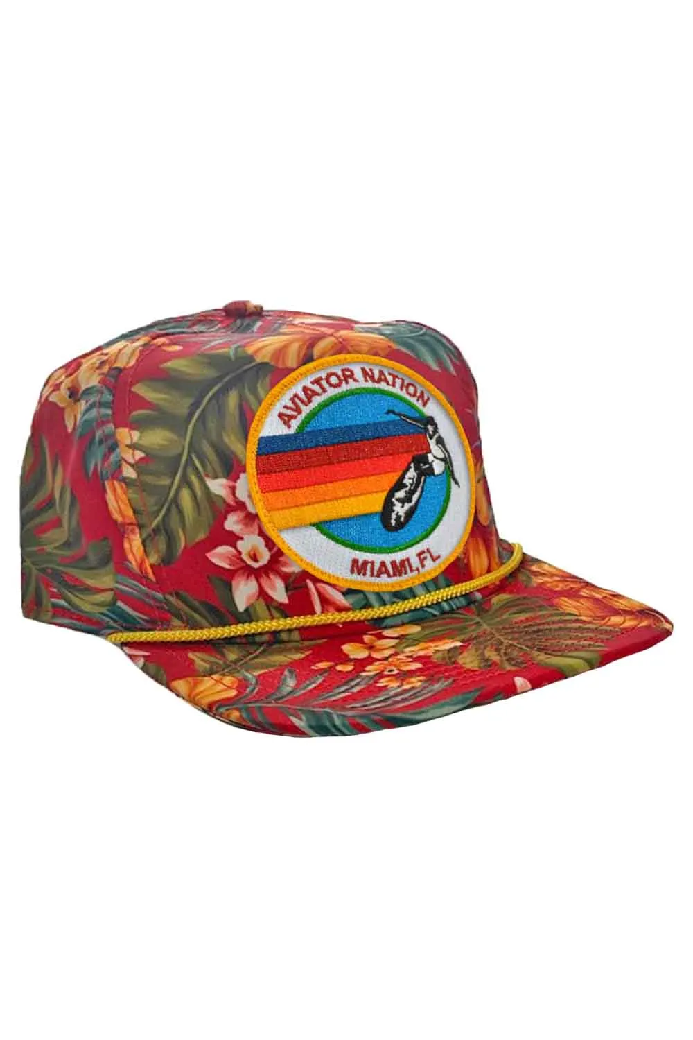 SIGNATURE MIAMI VINTAGE SAFARI TRUCKER HAT sold by Aviator Nation product image thumbnail 5