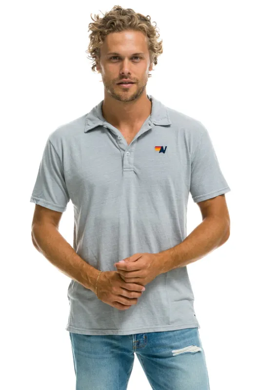 AVIATOR NATION POLO - LIGHT GREY made by Aviator Nation